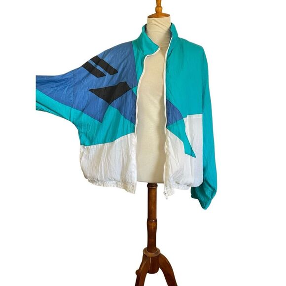 Aviat Sportif Vintage 80’s/90’s Color Block Oversized Windbreaker Size Large (Un - Picture 4 of 11